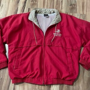 VTG Winchester Men's Red Performance Jacket by Hilton Active